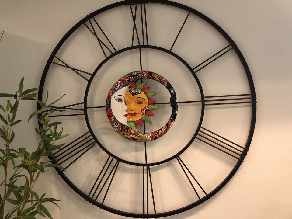 Time stands still while on vacation