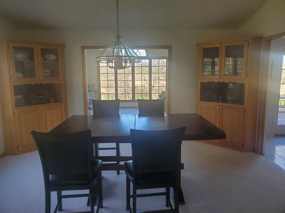 second large dinning room table.  