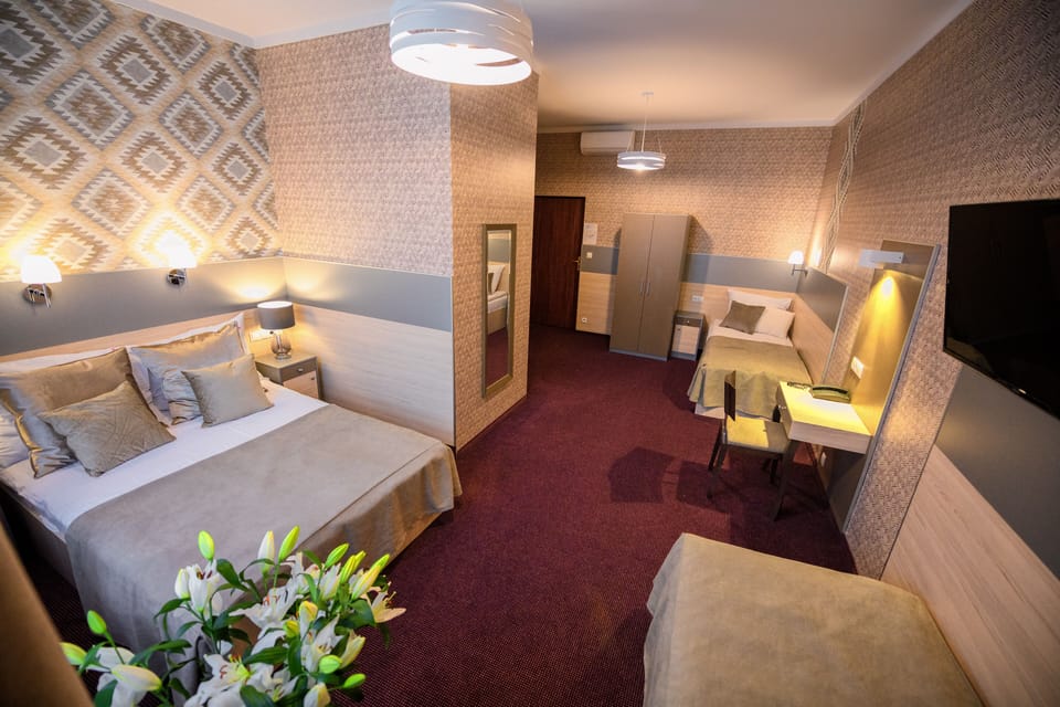 Triple Room (with extra bed) | Desk, iron/ironing board, free WiFi, bed sheets