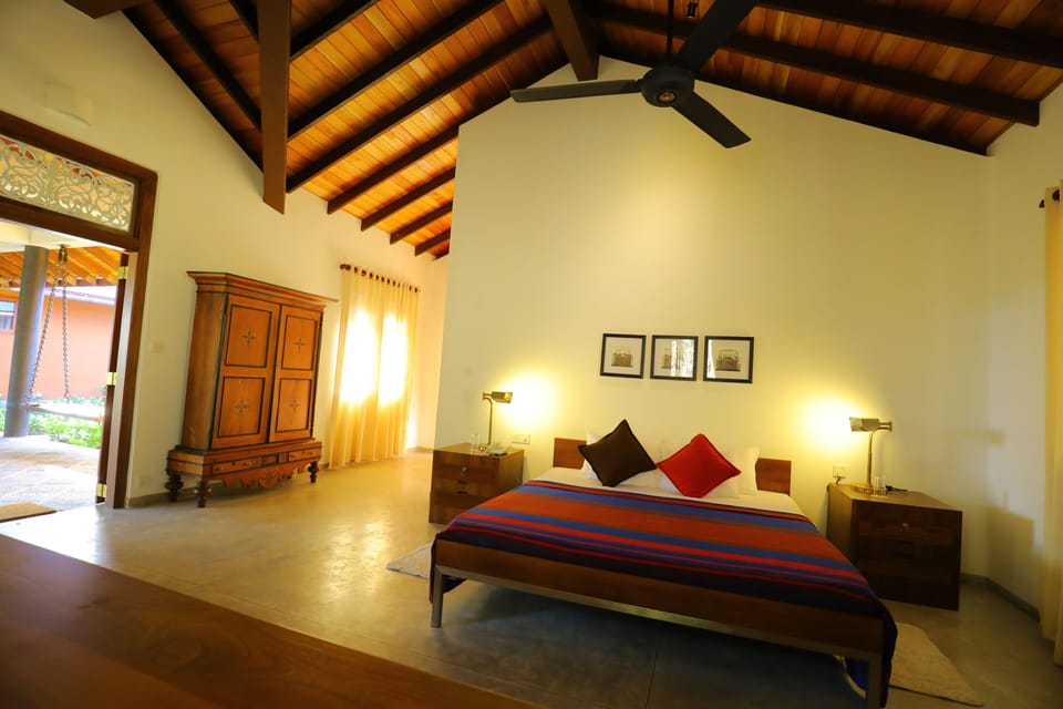 Deluxe Double or Twin Room, Multiple Beds, Hill View, Courtyard Area | Egyptian cotton sheets, premium bedding, memory foam beds