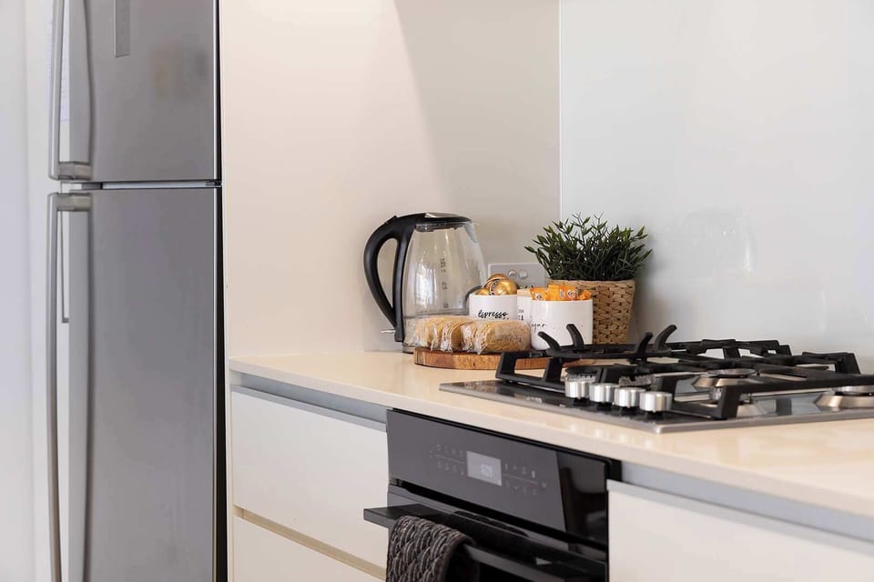Quality appliances in the kitchen with dishwasher included