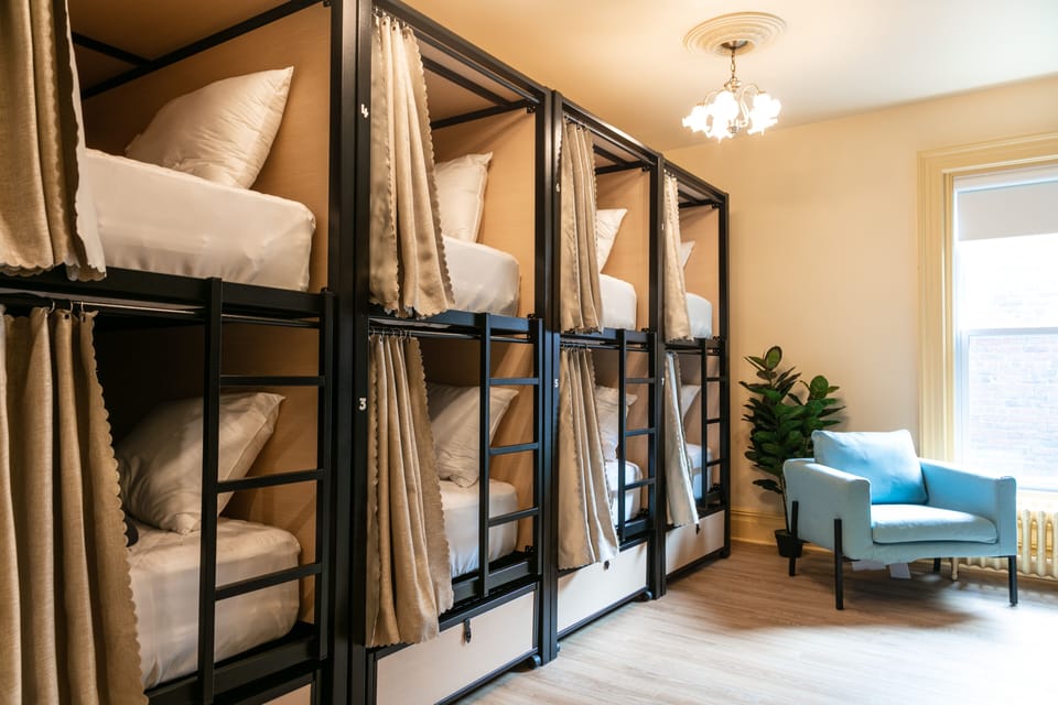 Shared Dormitory, Mixed Dorm 1 | In-room safe, blackout drapes, soundproofing, WiFi (free)