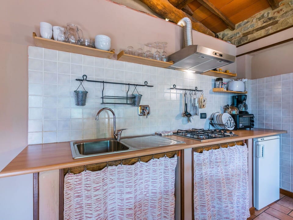 Kitchen Sink, Property, Tap, Countertop, Cabinetry, Sink, Plumbing Fixture, Kitchen Stove, Wood, Kitchen
