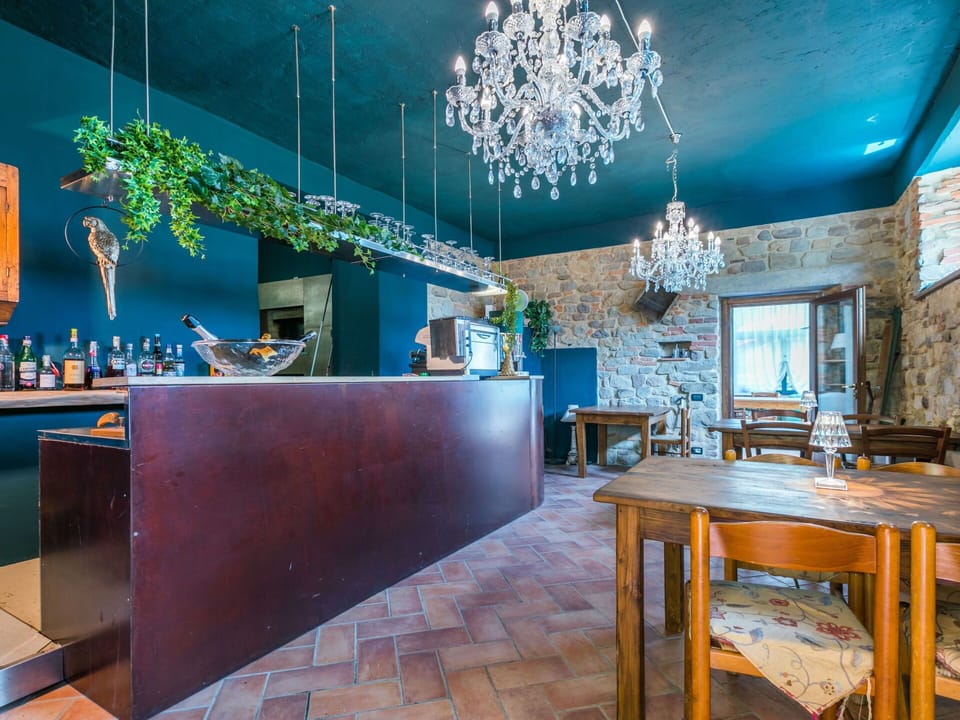 Table, Furniture, Countertop, Building, Azure, Interior Design, Decoration, Lighting, Chair, Wood