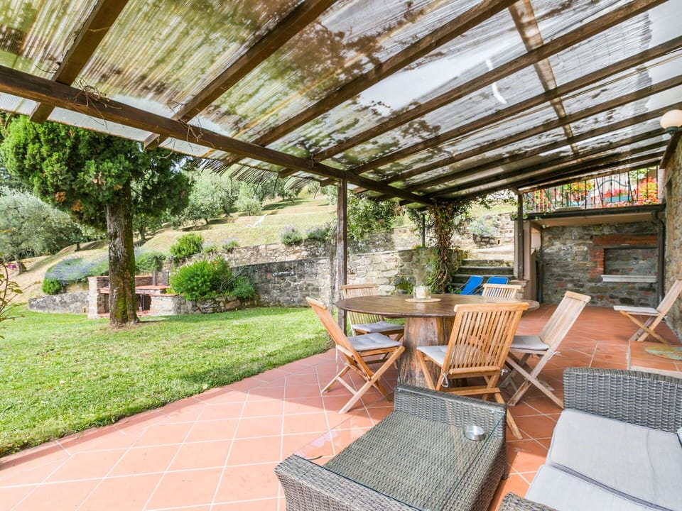 Plant, Property, Shade, Outdoor Furniture, Interior Design, Building, Wood, Chair, Outdoor Table, Table