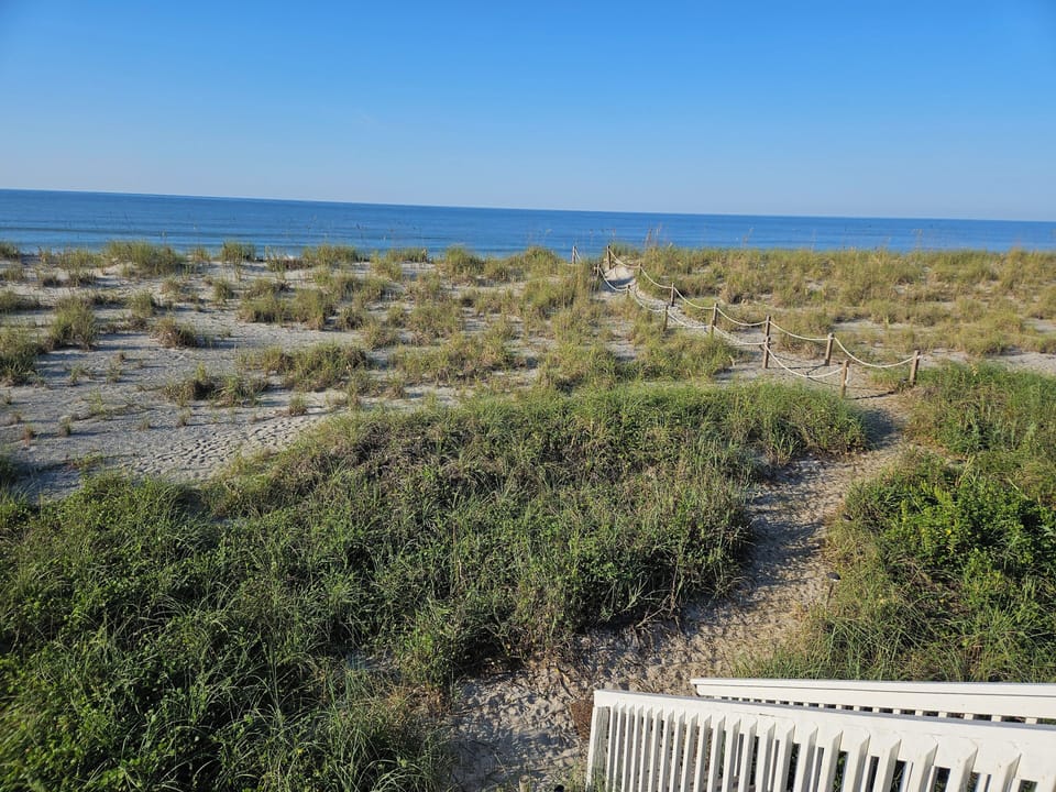 Direct beach access