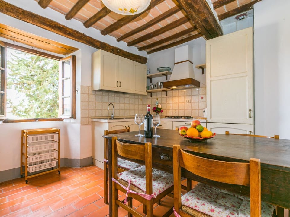 Table, Furniture, Property, Cabinetry, Countertop, Window, Wood, Kitchen, Interior Design, Architecture