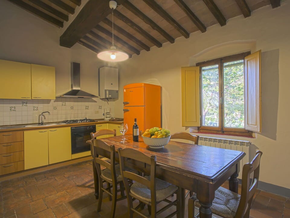 Furniture, Property, Kitchen Sink, Table, Cabinetry, Sink, Countertop, Tap, Wood, Window