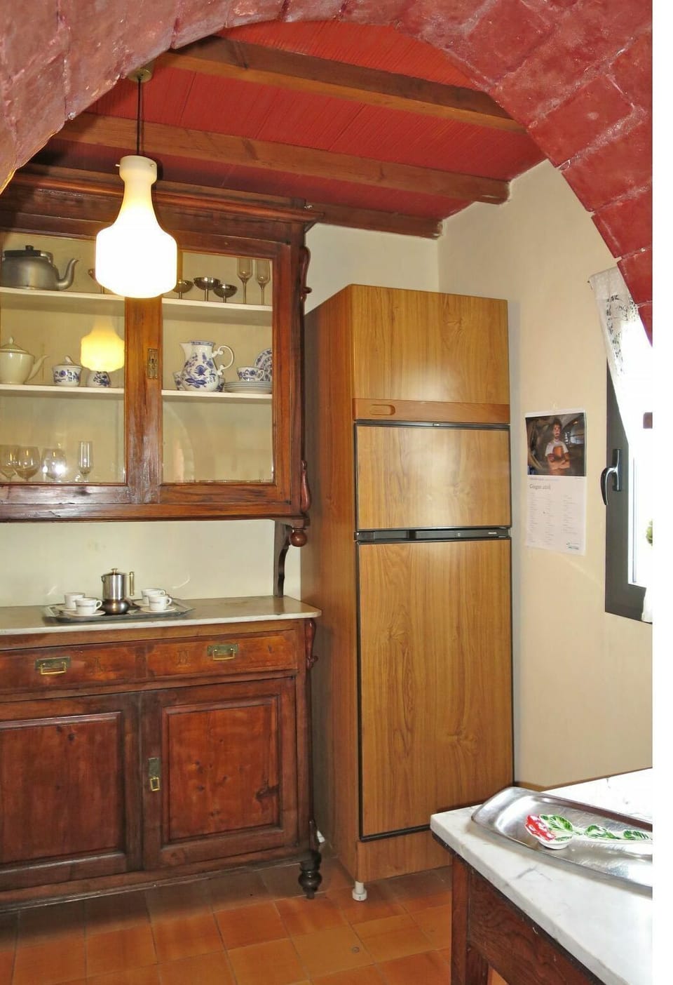 Room, Property, Furniture, Cabinetry, Countertop, Building, Wood Stain, Kitchen, Hardwood, Interior Design