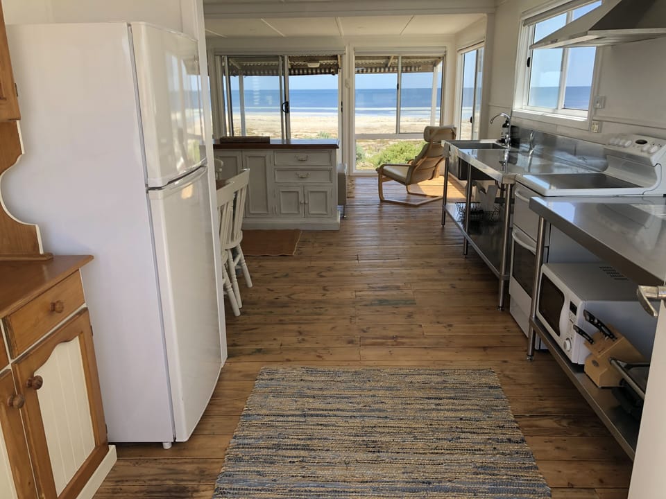Galley style kitchen