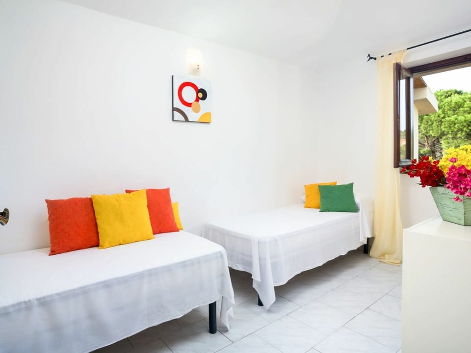 Room, Property, Furniture, Yellow, Red, Interior Design, Bedroom, Bed, Building, House