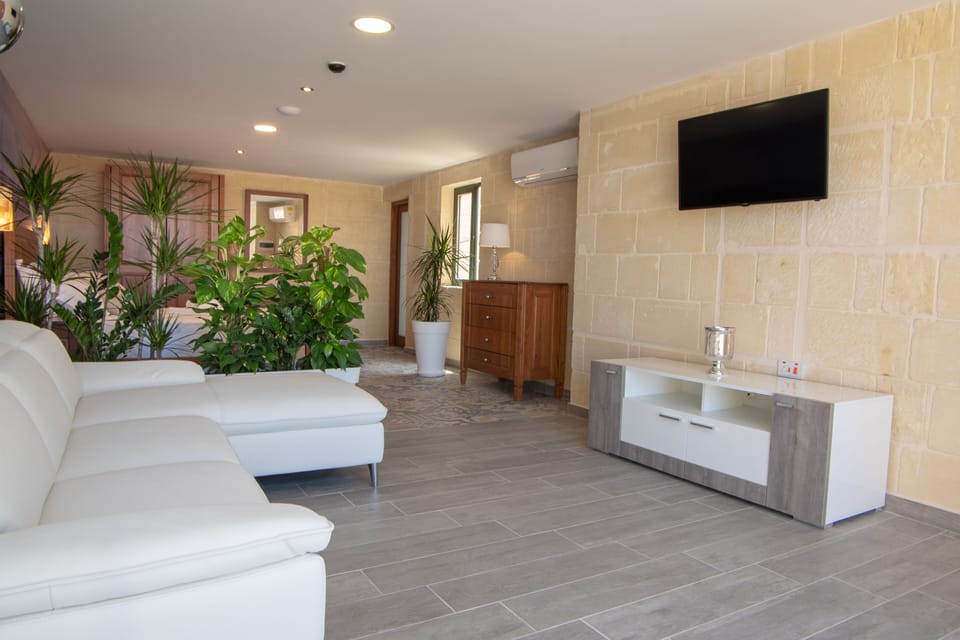 Deluxe Penthouse | Living area | Flat-screen TV