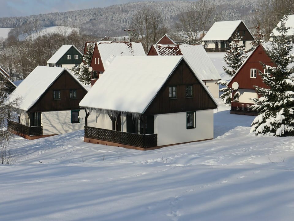 Snow, Building, Window, Tree, Slope, House, Architecture, Cottage, Freezing, Roof