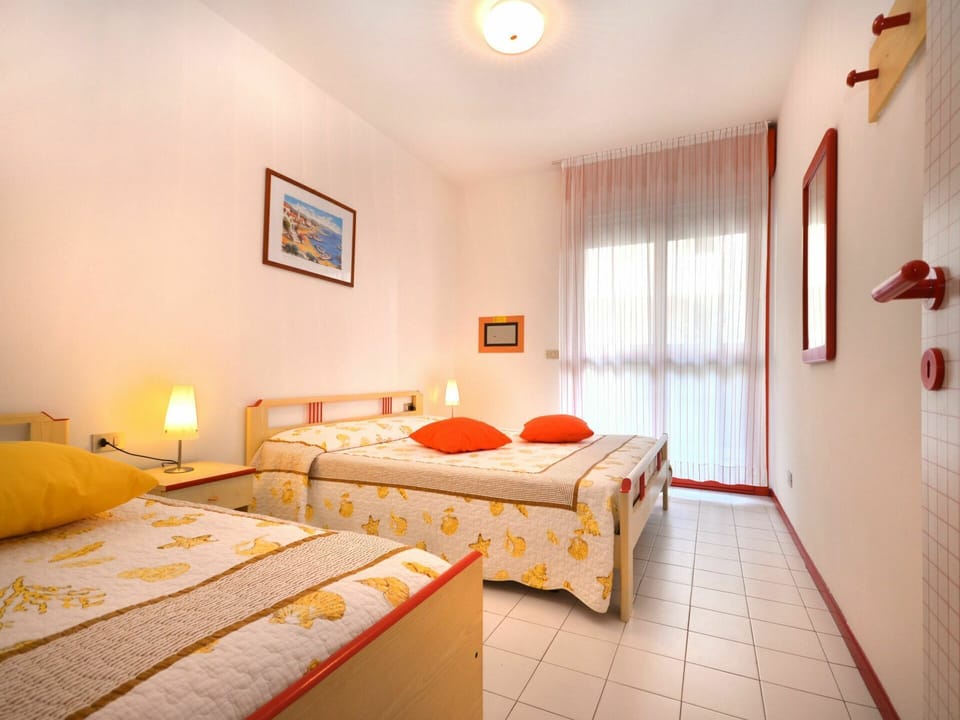 Bedroom, Bed, Room, Furniture, Property, Interior Design, Bed Sheet, Building, Bed Frame, Yellow