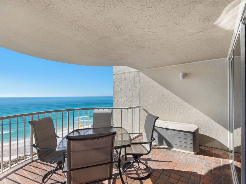 Private Balcony with Gulf View
