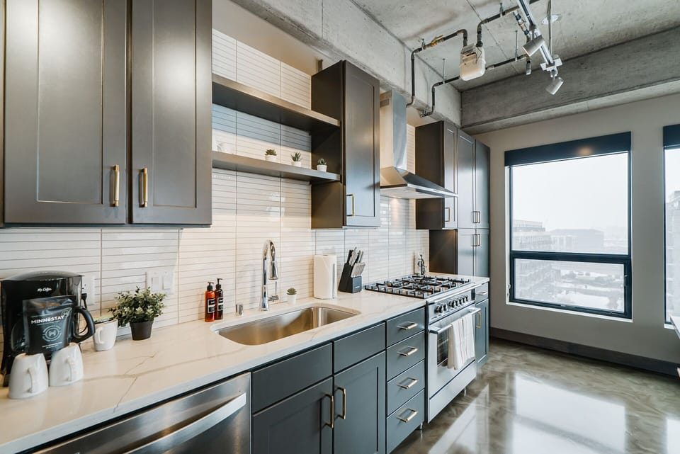 Fully equipped kitchen