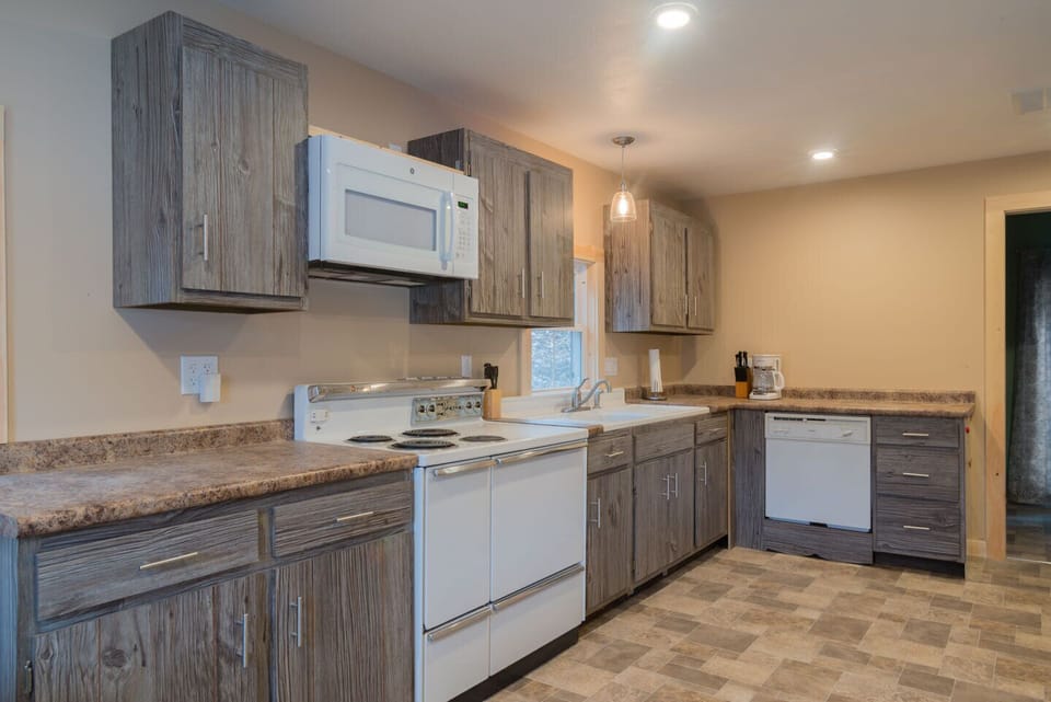 Newly remodeled kitchen