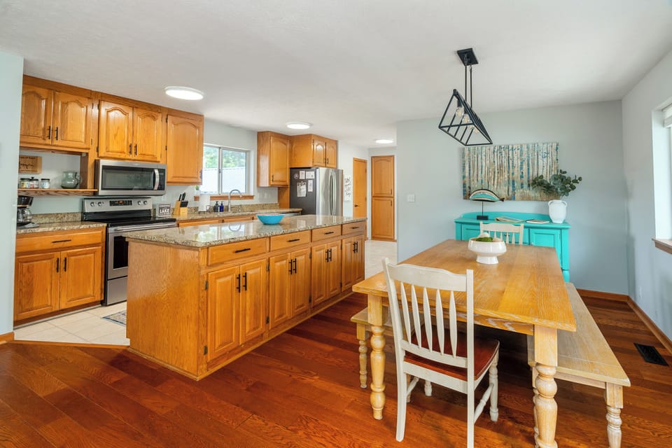 Kitchen and dining