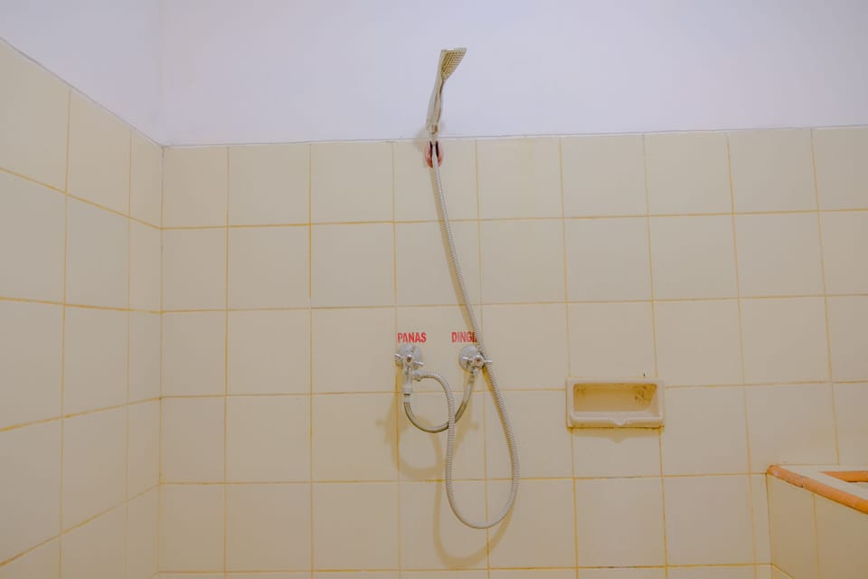 Economy Double Room | Bathroom | Shower, towels