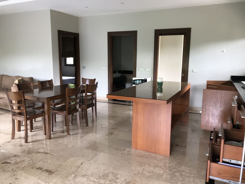 Villa, 4 Bedrooms, Non Smoking, Kitchen | Living area | Flat-screen TV