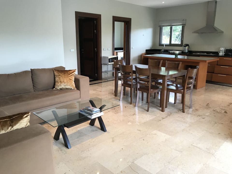 Villa, 4 Bedrooms, Non Smoking, Kitchen | Living area | Flat-screen TV