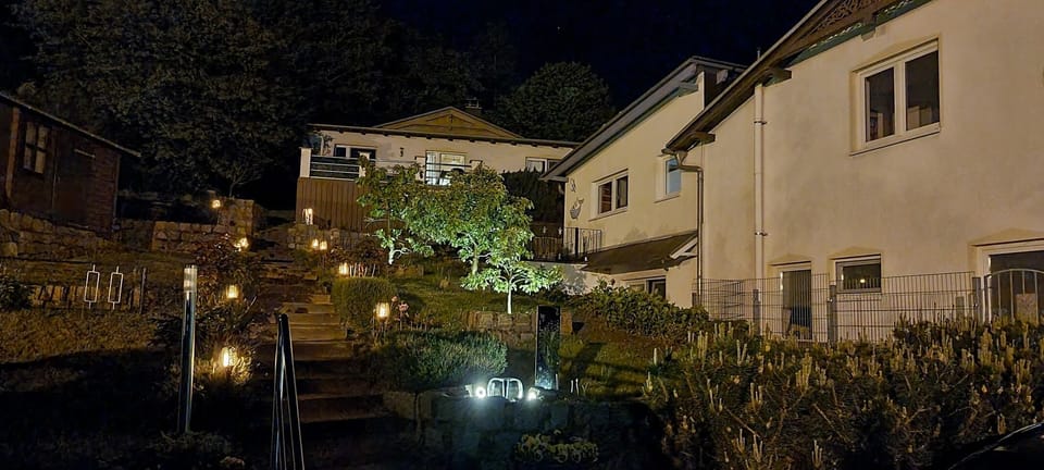 Front of property - evening/night