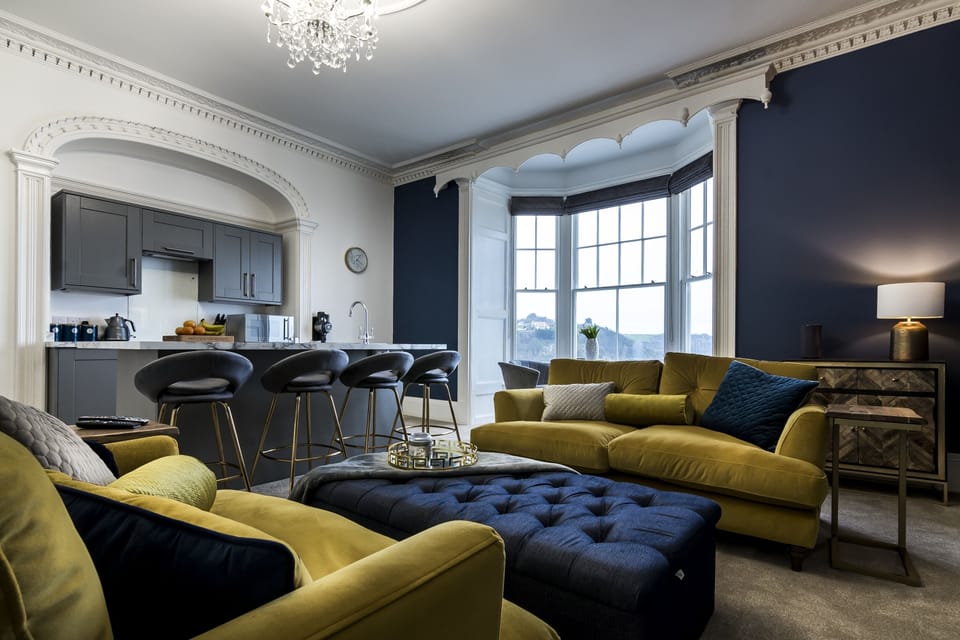 Apartment (2 Bedrooms) | Living area | TV