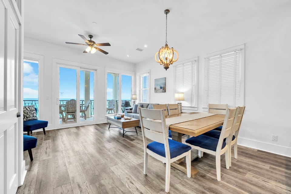 2nd Floor - Dining and Living Area 