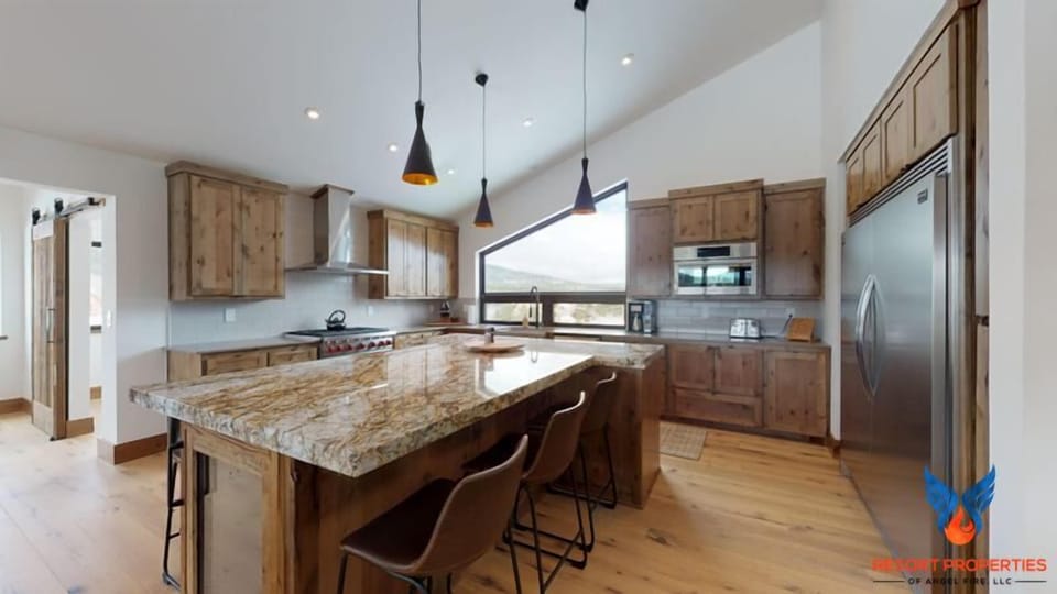 Plenty of counter space.