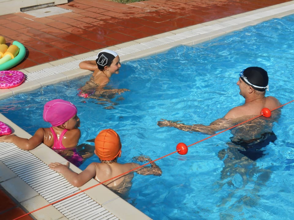 Seasonal outdoor pool
