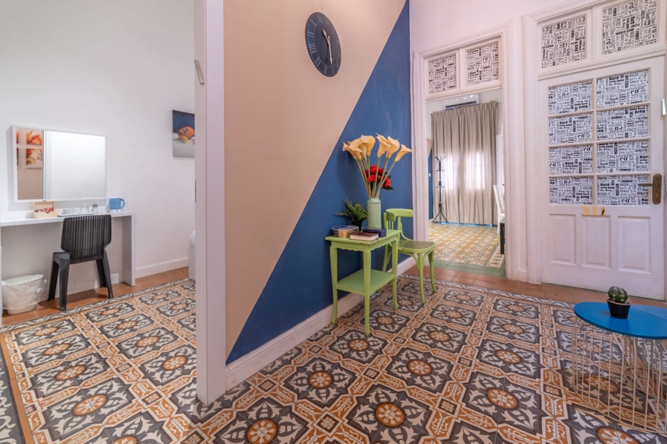 Interior entrance