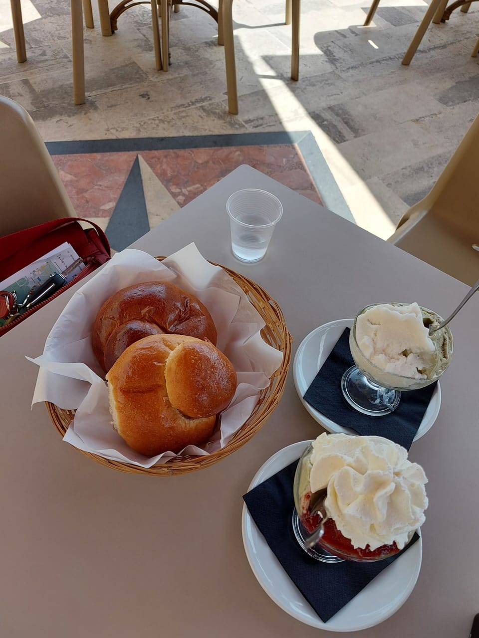Daily continental breakfast for a fee