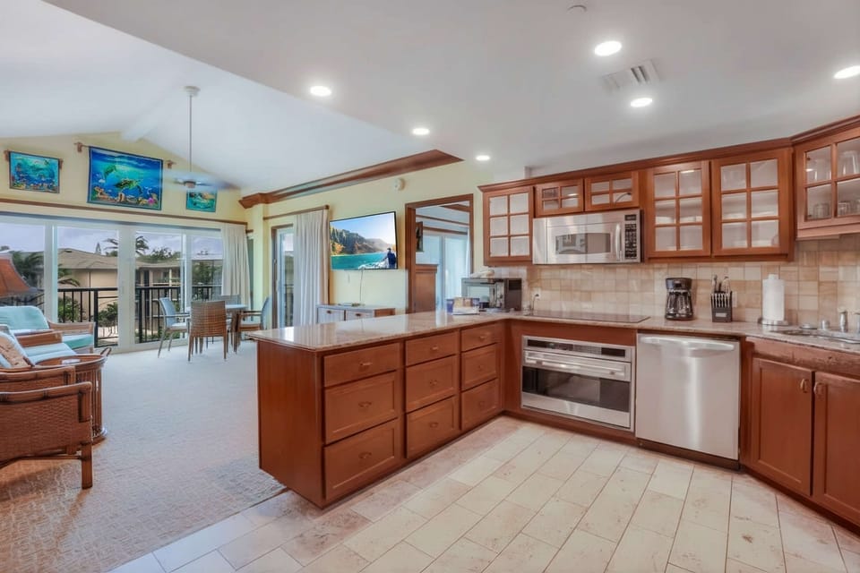 Fully equipped kitchen