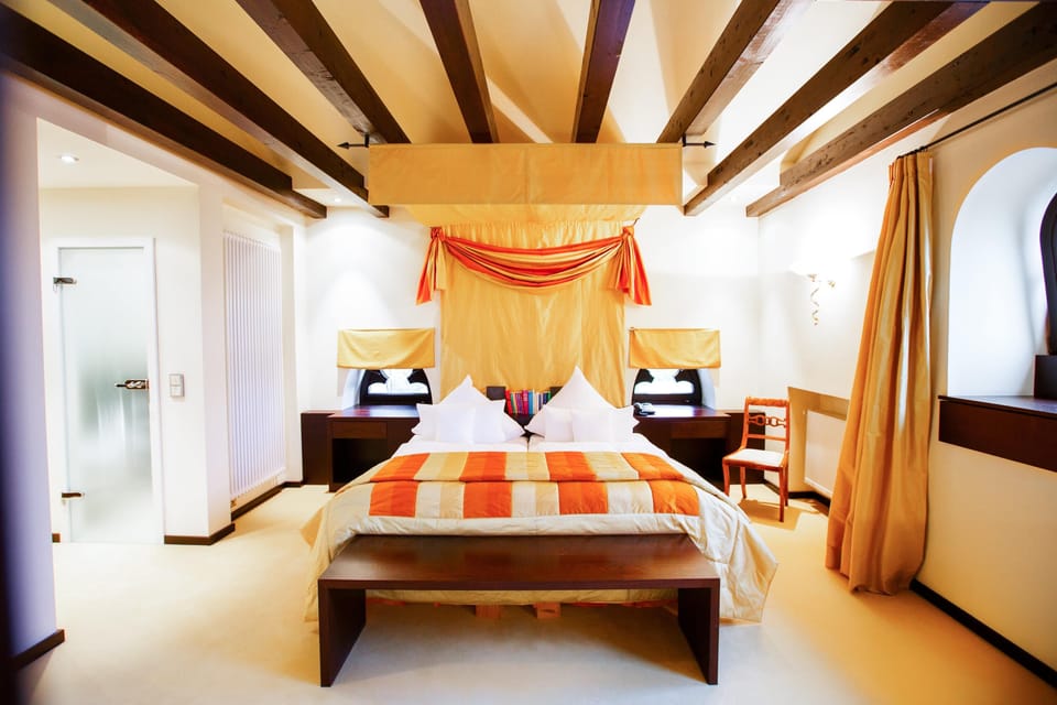 Tower Suite (Castle) | Minibar, in-room safe, individually decorated, individually furnished