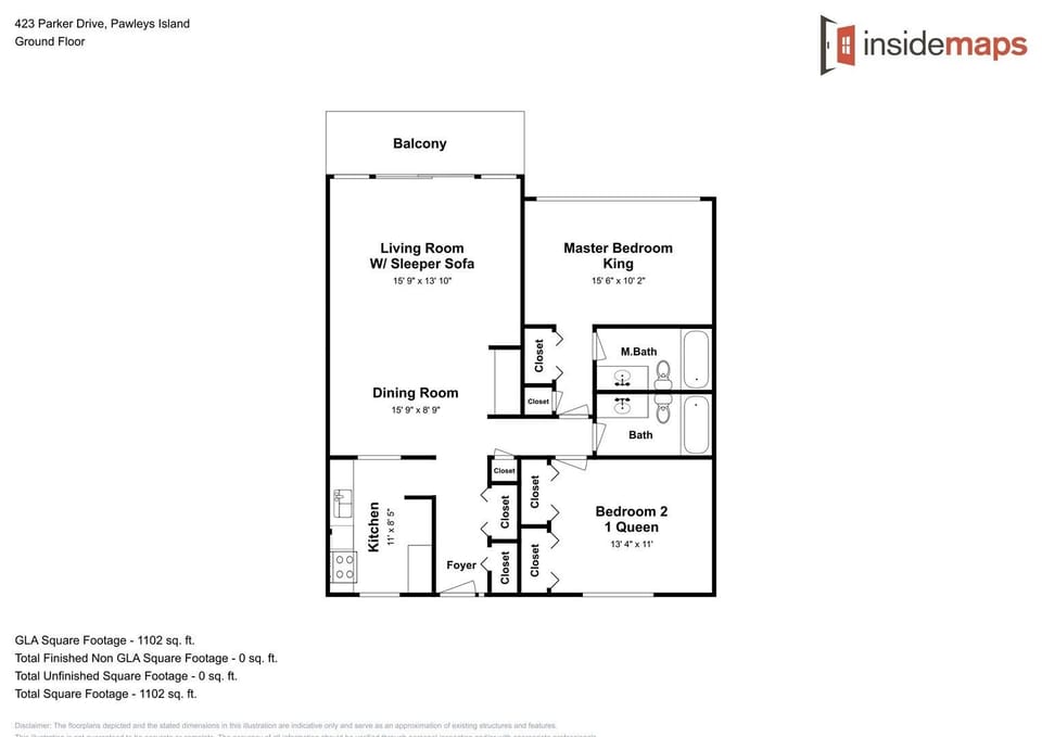 Floor Plan - LR 615