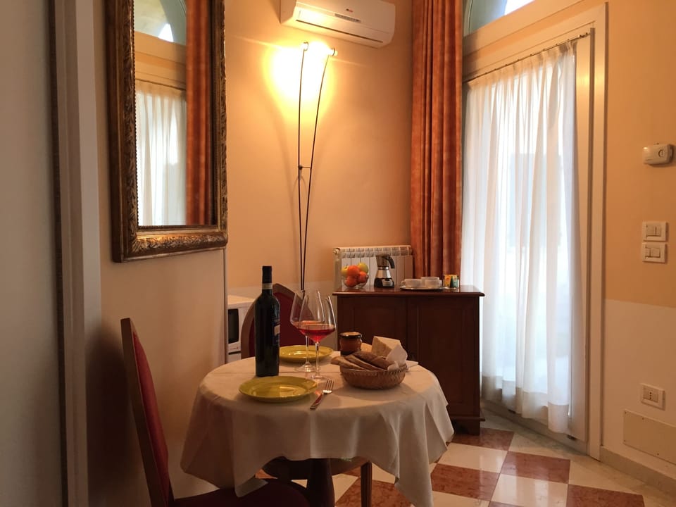 small dining corner