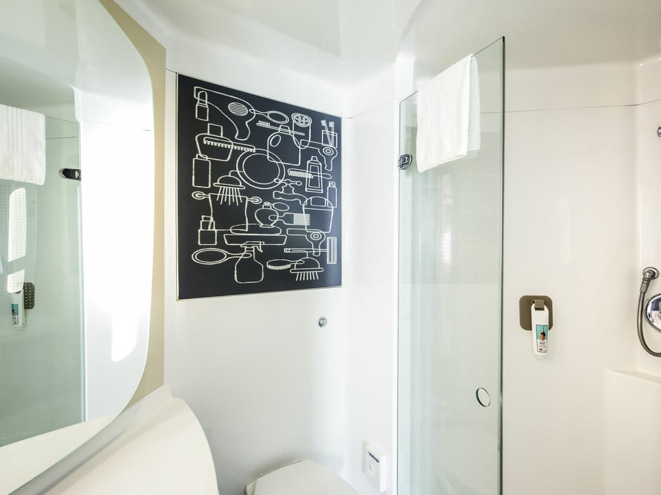 Blackout drapes, WiFi (free), alarm clocks, bed sheets