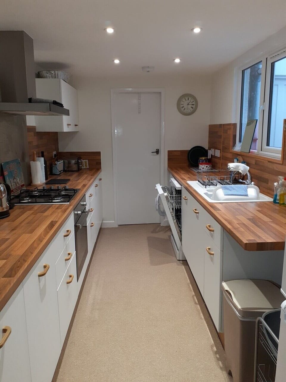 A well-equipped kitchen