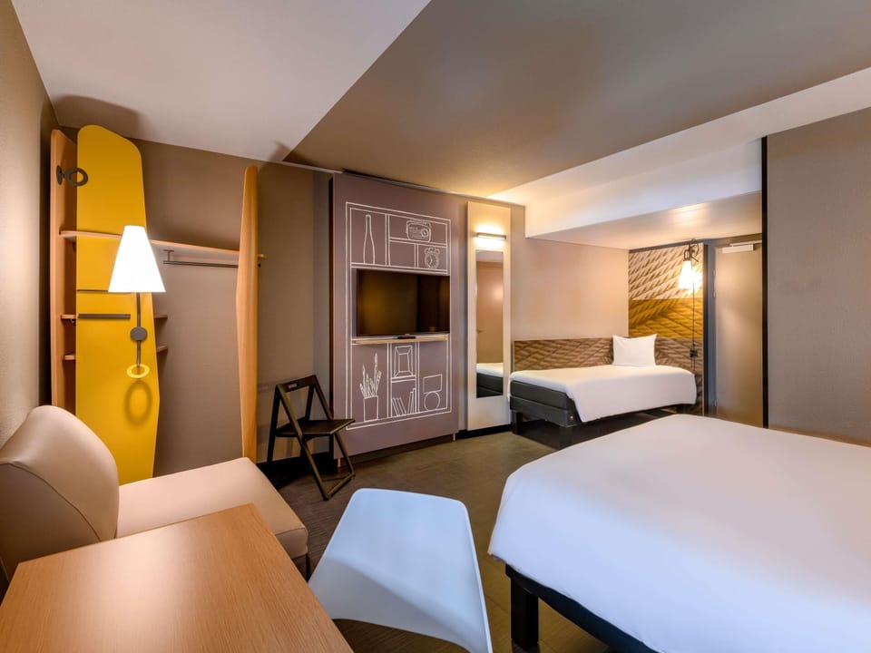 Room, Multiple Beds (New Sleep Easy Concept) | Blackout drapes, soundproofing, free cribs/infant beds, free WiFi