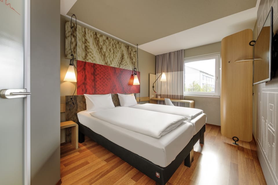 Twin Room, 2 Twin Beds (New Sleep Easy Concept) | Blackout drapes, soundproofing, free cribs/infant beds, free WiFi