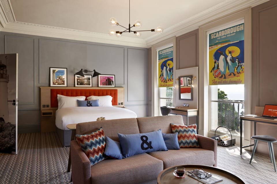 Large Room With Sea View | Premium bedding, down comforters, minibar, in-room safe