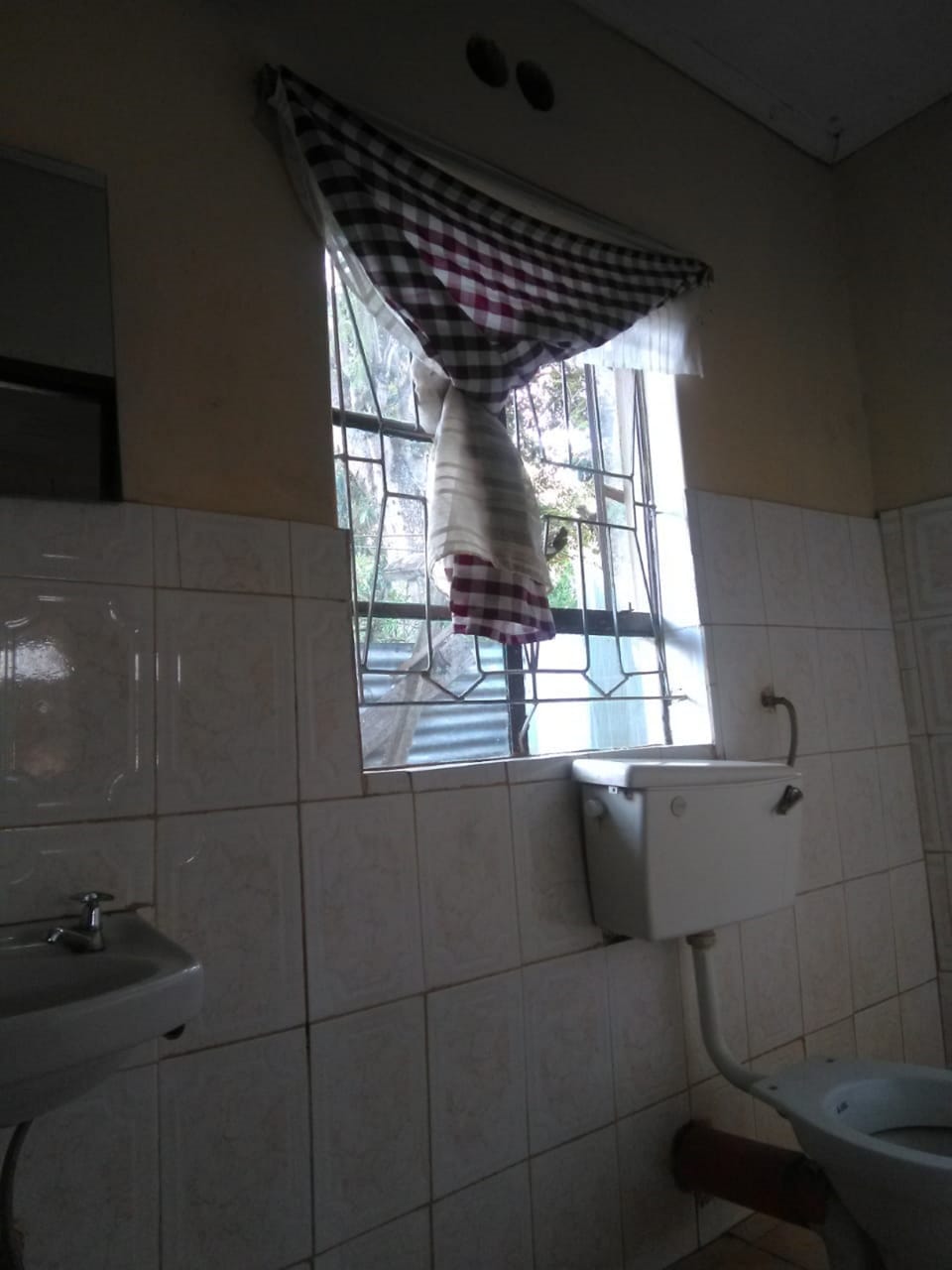 Shower, free toiletries, slippers, towels