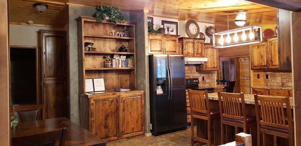 Kitchen area.