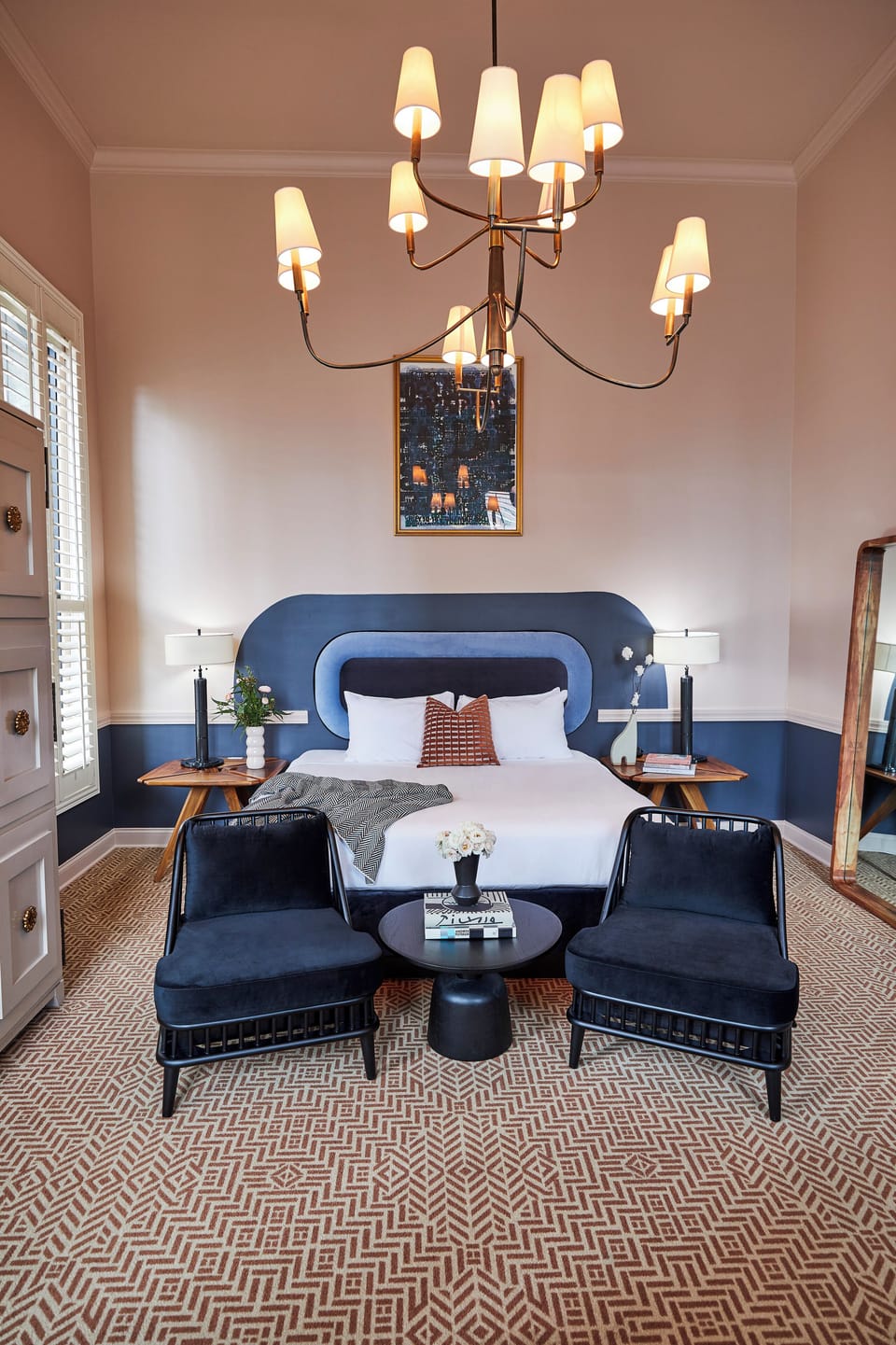 Premium bedding, down comforters, pillowtop beds, minibar