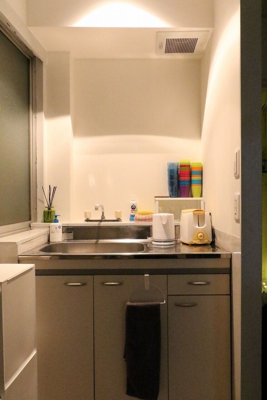 Basic Apartment, Non Smoking, Terrace (4 Bed Rooms) | Private kitchenette | Fridge, microwave, stovetop, cookware/dishes/utensils