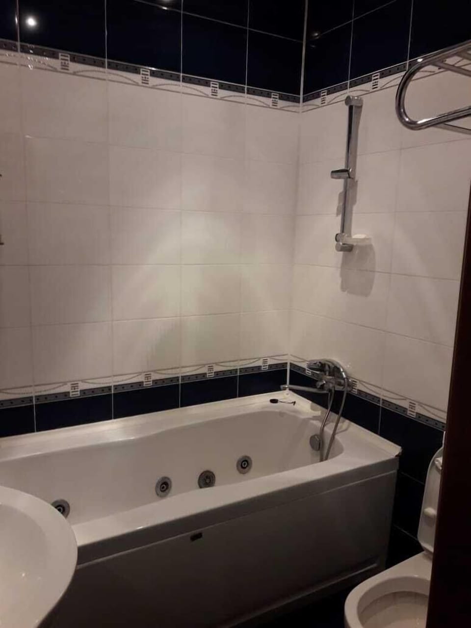 Family Apartment | Bathroom | Separate tub and shower, hair dryer, slippers, towels
