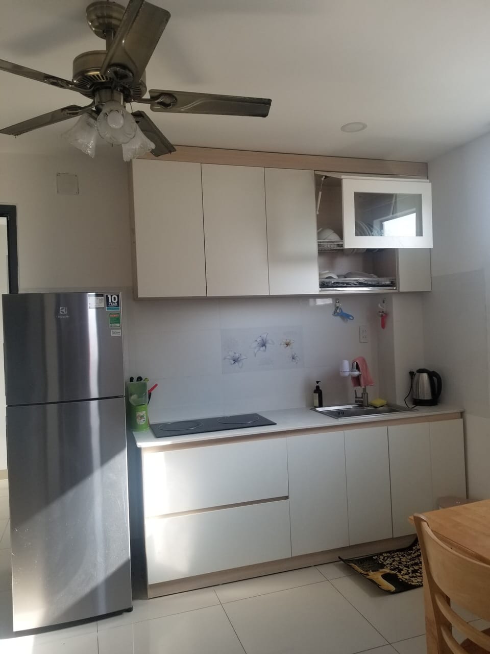 Apartment, 2 Bedrooms | Private kitchen | Fridge, electric kettle, eco-friendly cleaning products