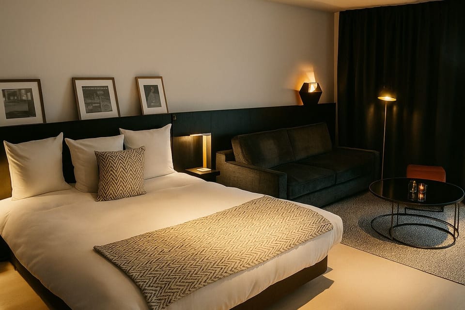 Double Room | Premium bedding, in-room safe, desk, laptop workspace