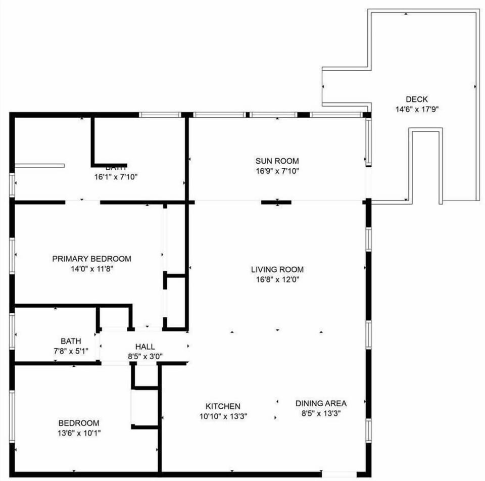 House, 2 Bedrooms | Floor plan
