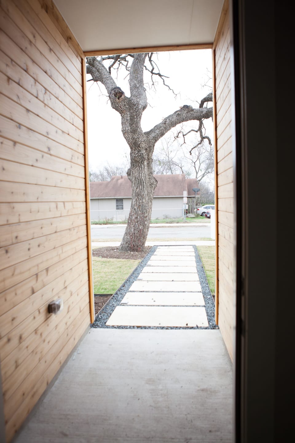 Front door view